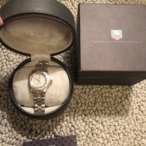 Tag heuer  woman’s silver watch